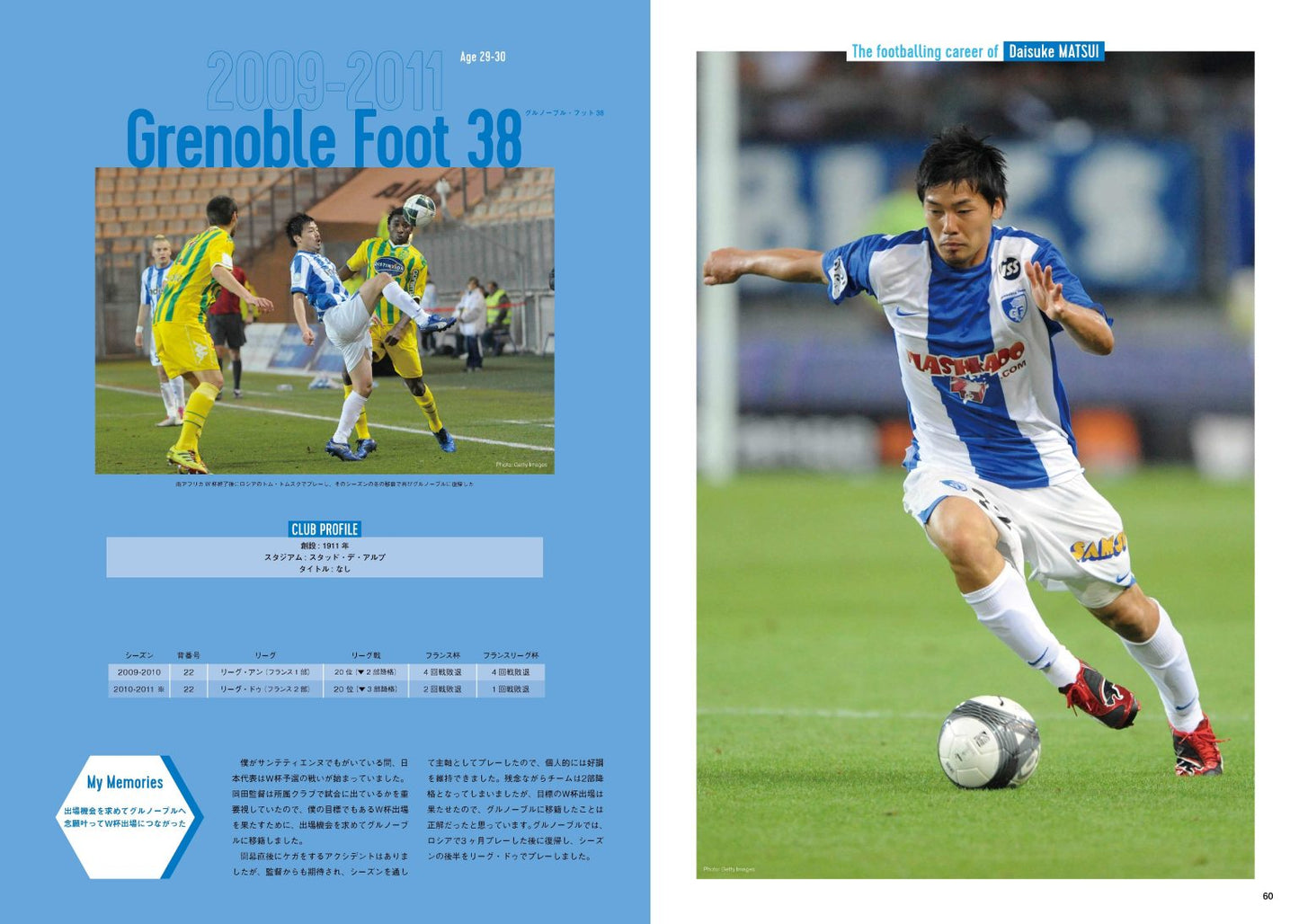 松井大輔メモリアルブック2000-2023 -Le dernier dribble-