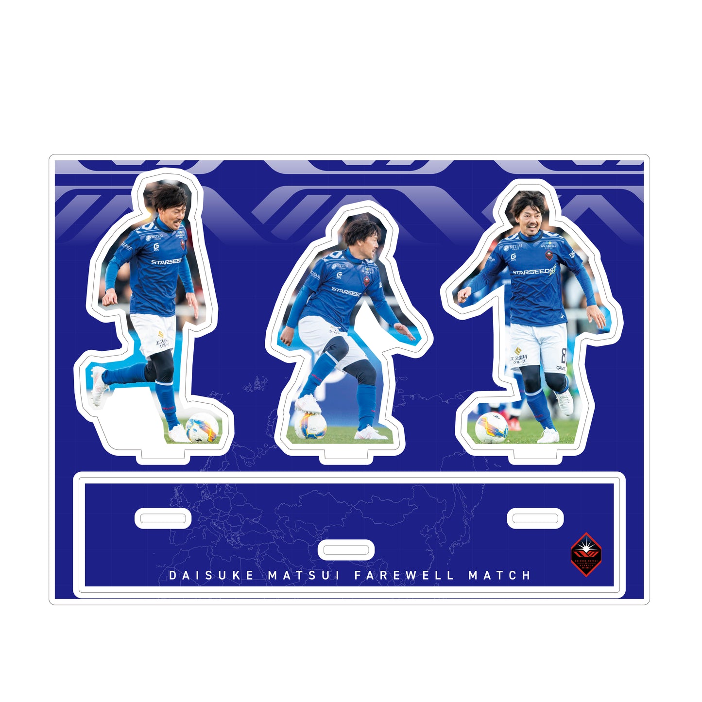 松井大輔引退試合記念アクリルスタンド(フォト)JAPAN DREAMS