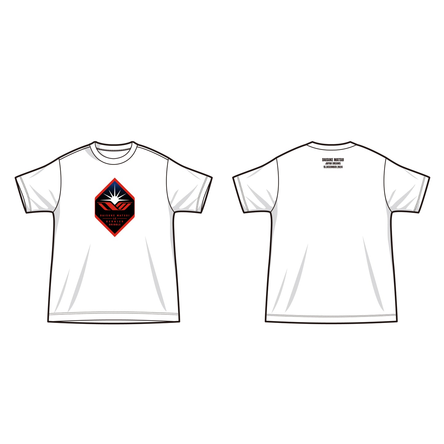 松井大輔引退試合記念Tシャツ(エンブレム)